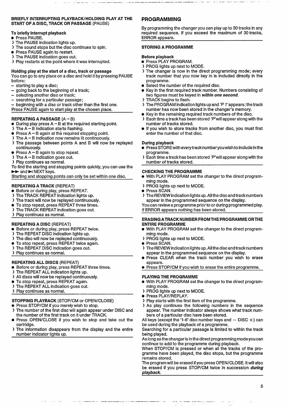 Philips CDC 875 User Manual | Page 7 / 14