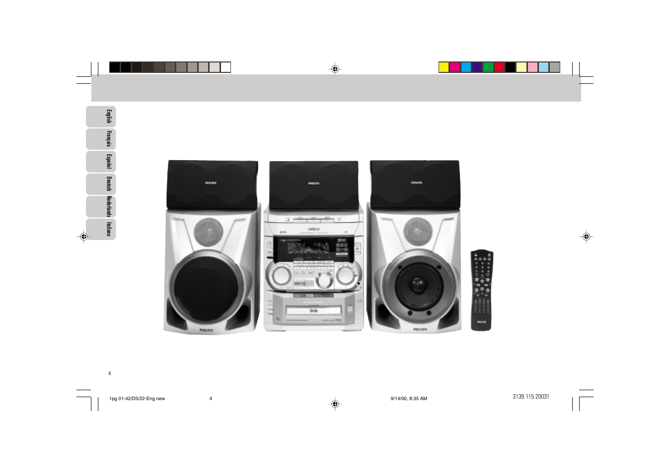 Philips FW D5 User Manual | Page 4 / 42