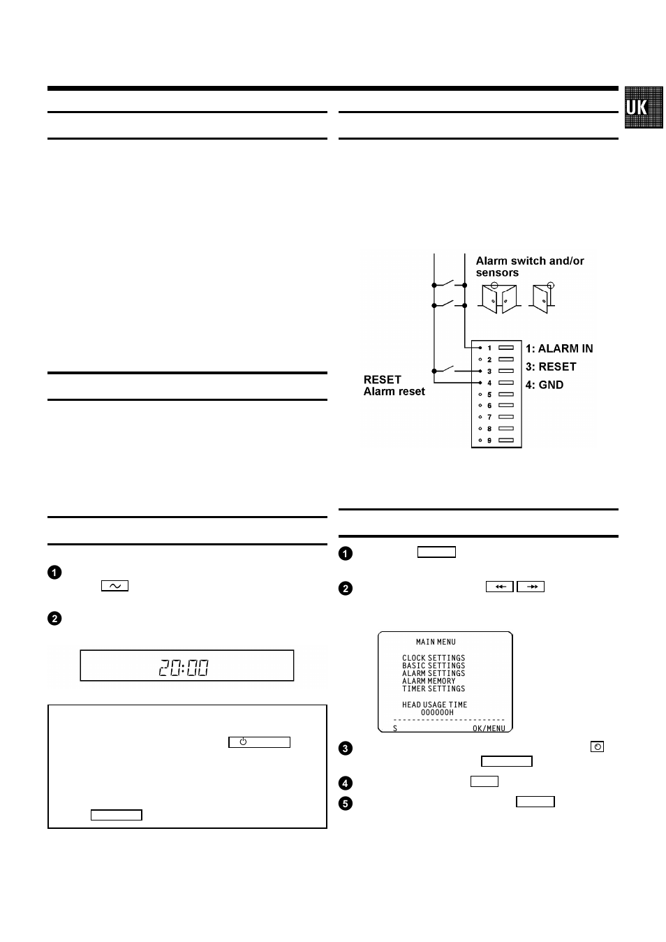 Installation. how to install your video recorder, Connecting the television/monitor, Connecting to an input source | Connecting to the mains, Connections on the control socket, On-screen display (osd) | Philips TL24A5T User Manual | Page 7 / 18