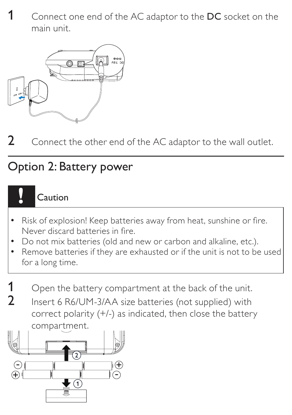 Philips AE4800 User Manual | Page 11 / 21