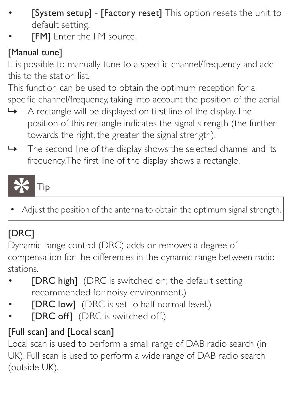 Philips AE4800 User Manual | Page 17 / 21