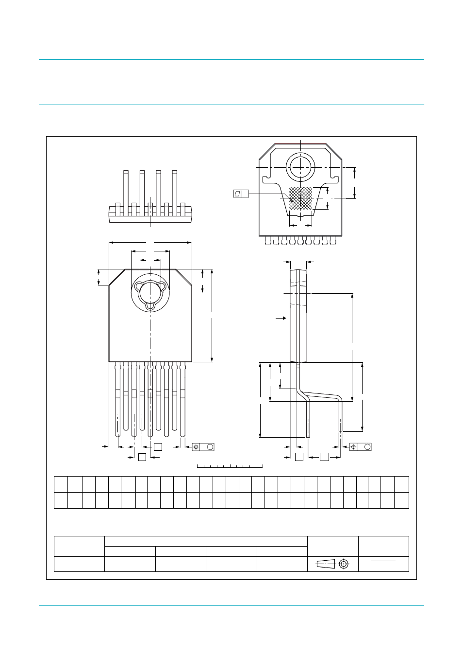 Package outline, Tfa9843aj, Philips semiconductors | 20 w stereo power amplifier with volume control | Philips TFA9843AJ User Manual | Page 15 / 19