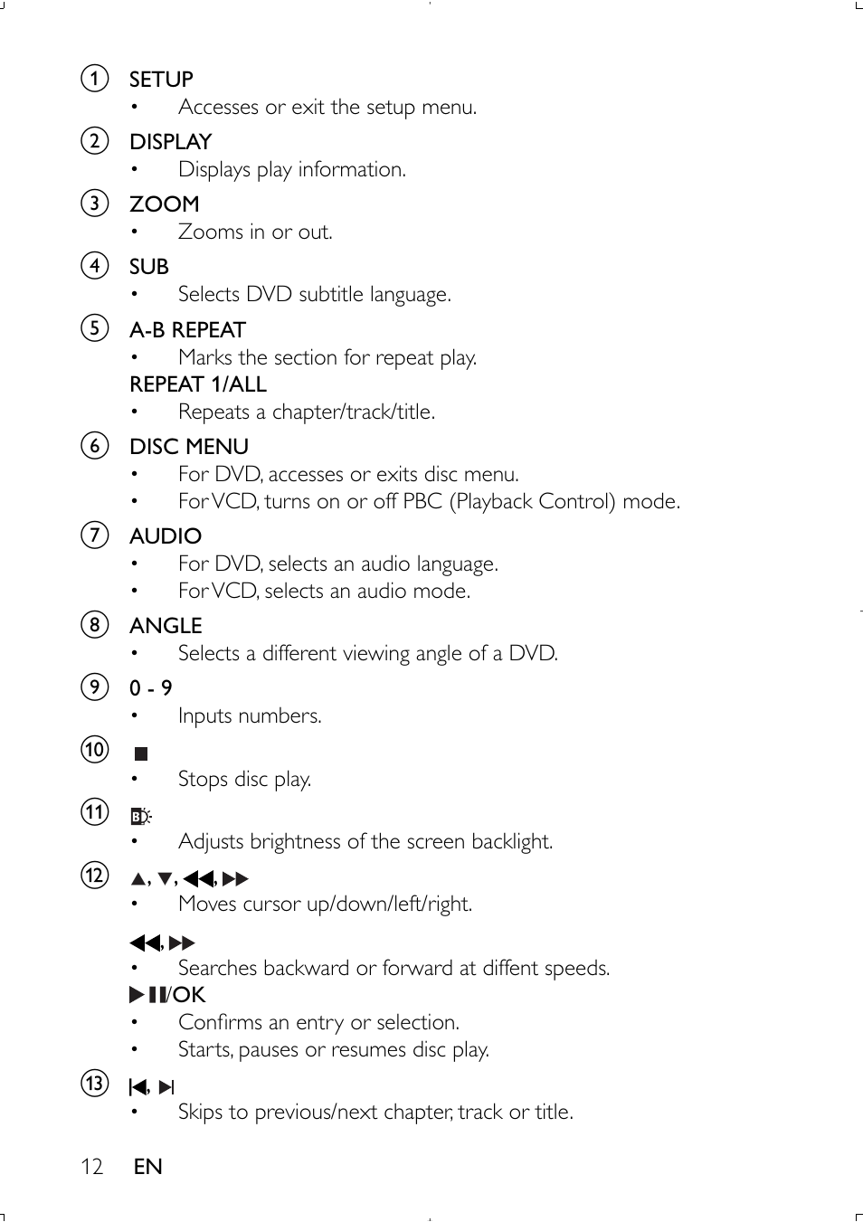 Philips PET941D User Manual | Page 11 / 20