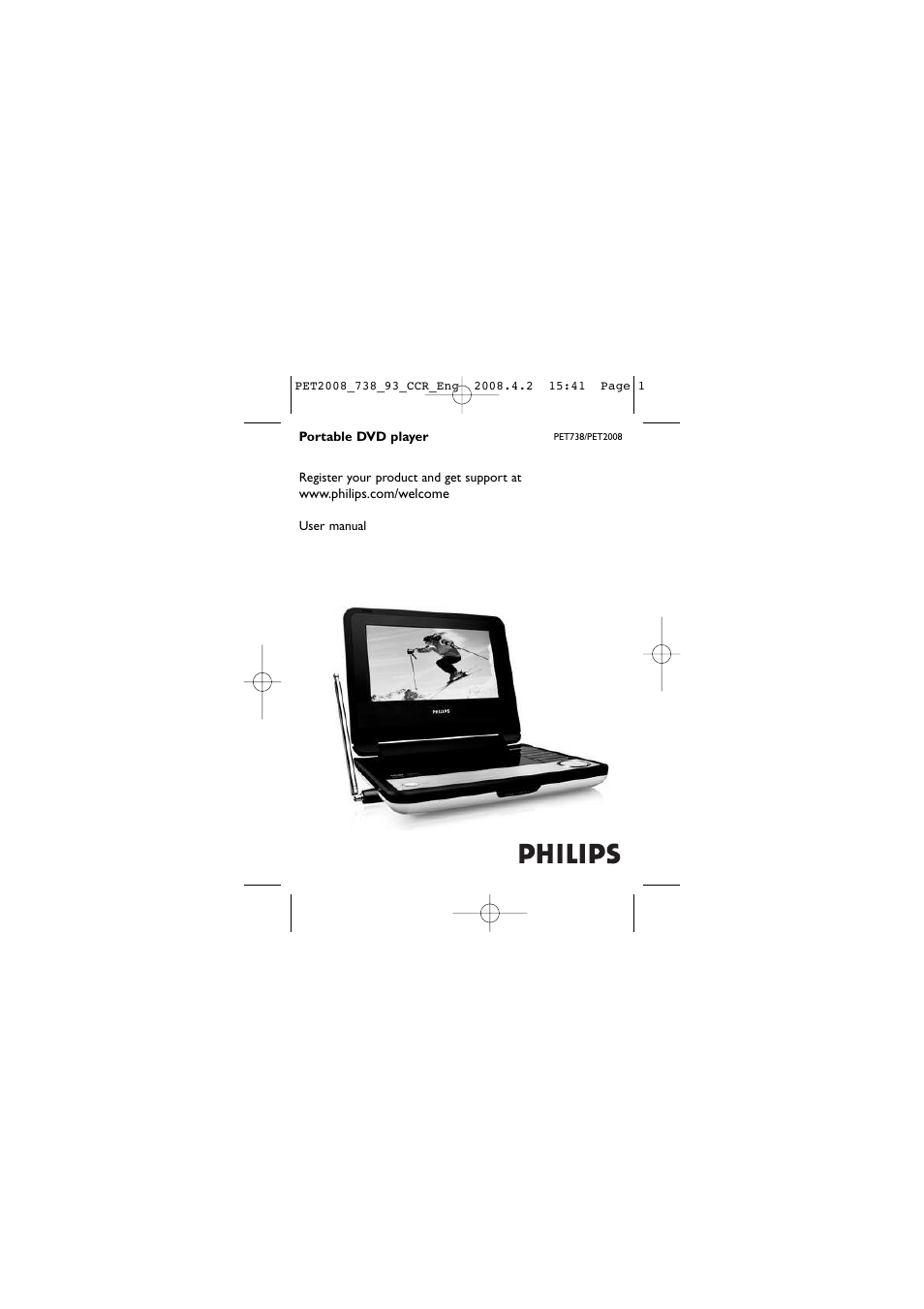 Philips PET2008 User Manual | 37 pages