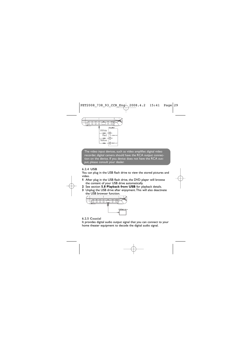 Philips PET2008 User Manual | Page 29 / 37