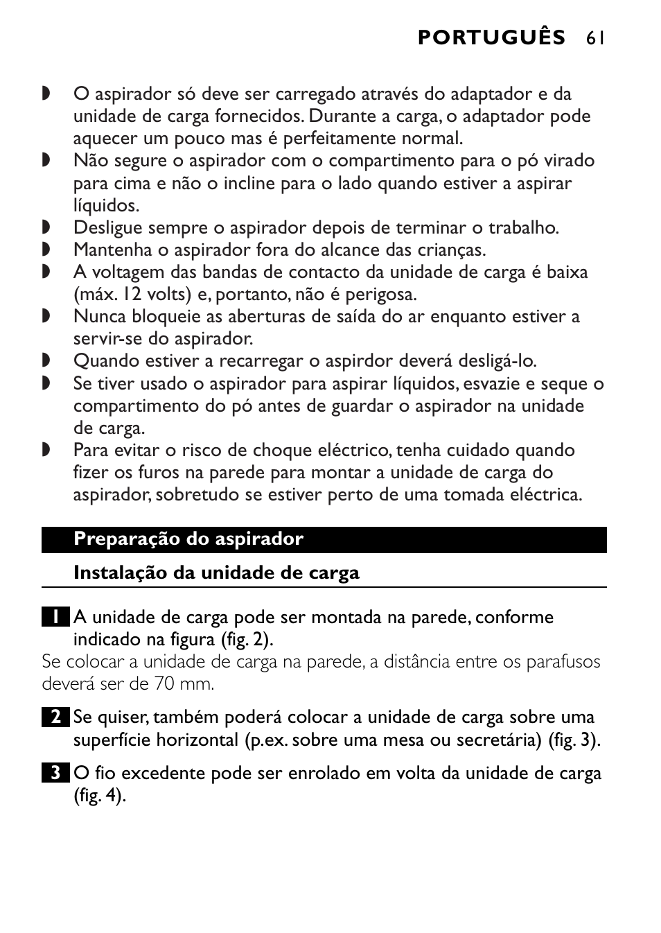 Philips FC6055 User Manual | Page 61 / 124