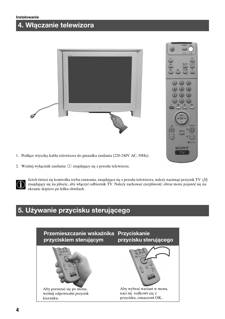 Sony KV-34FQ75K User Manual | Page 34 / 160