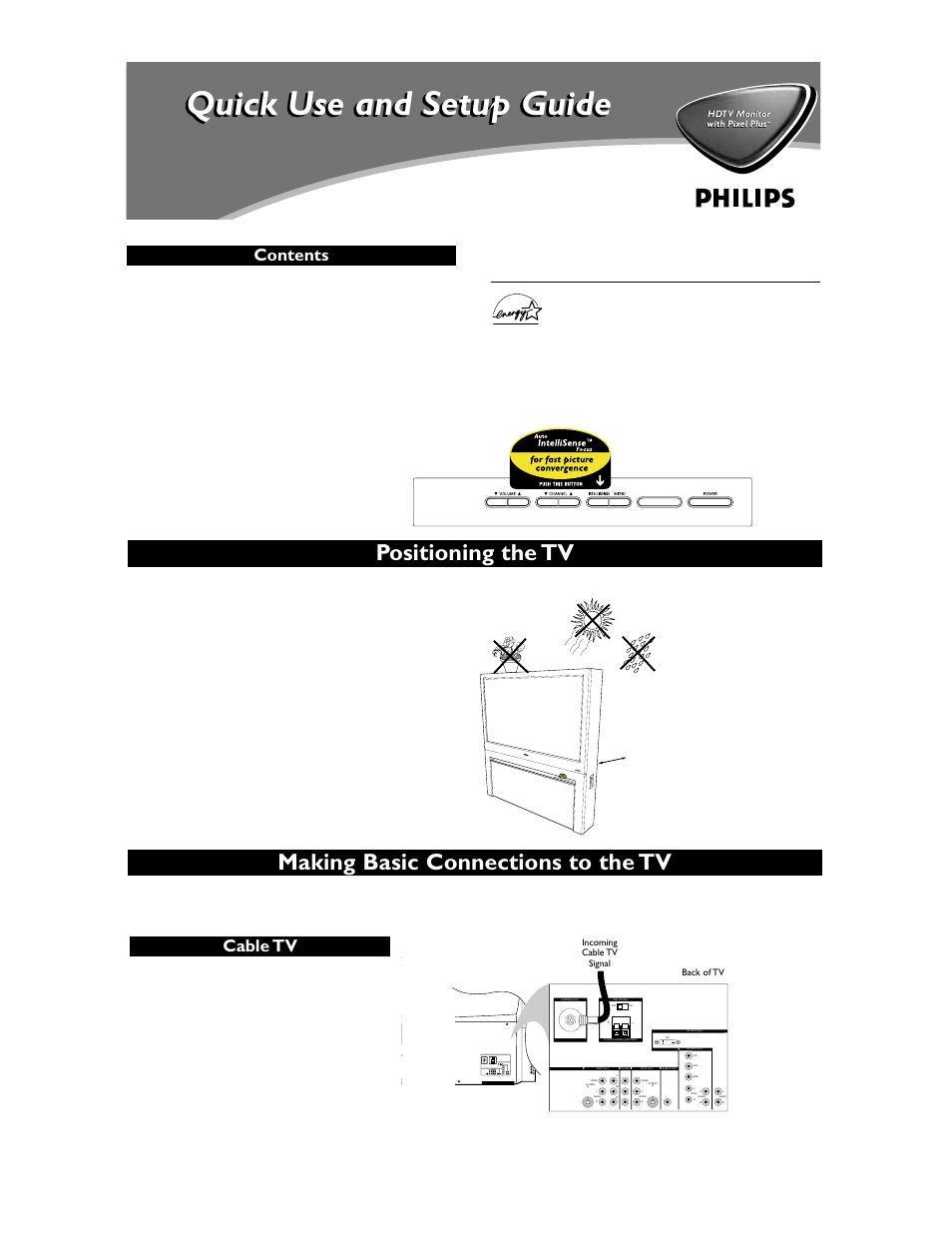 Philips 55PP9753/17 User Manual | 8 pages