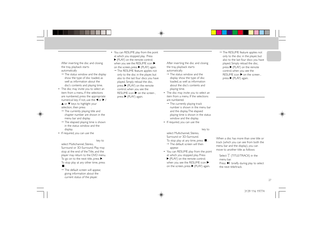 Dvd-video | Philips FW-D5D User Manual | Page 27 / 43