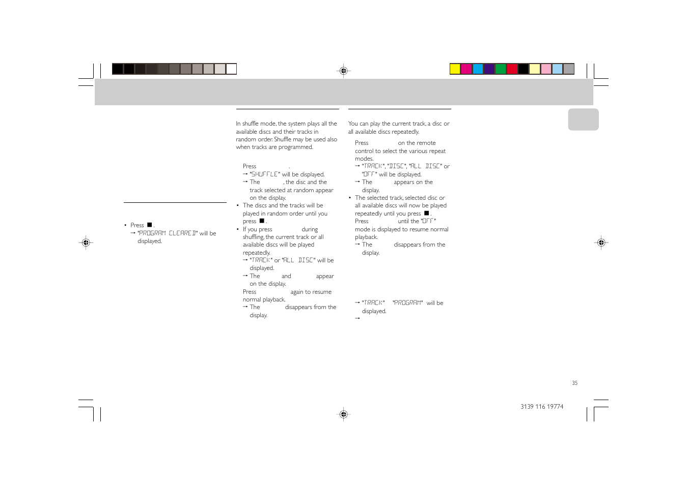 Philips FW-D5D User Manual | Page 35 / 43