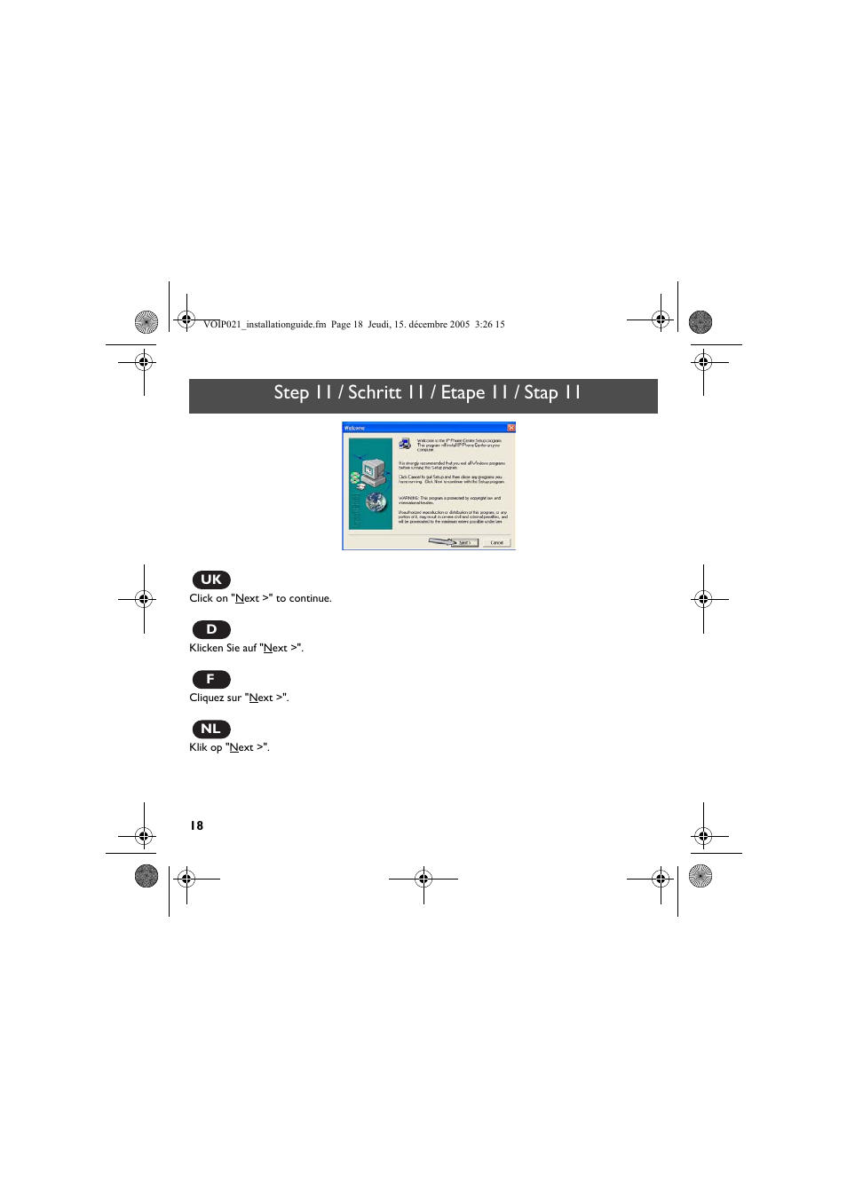 Philips VOIP0211G User Manual | Page 20 / 44