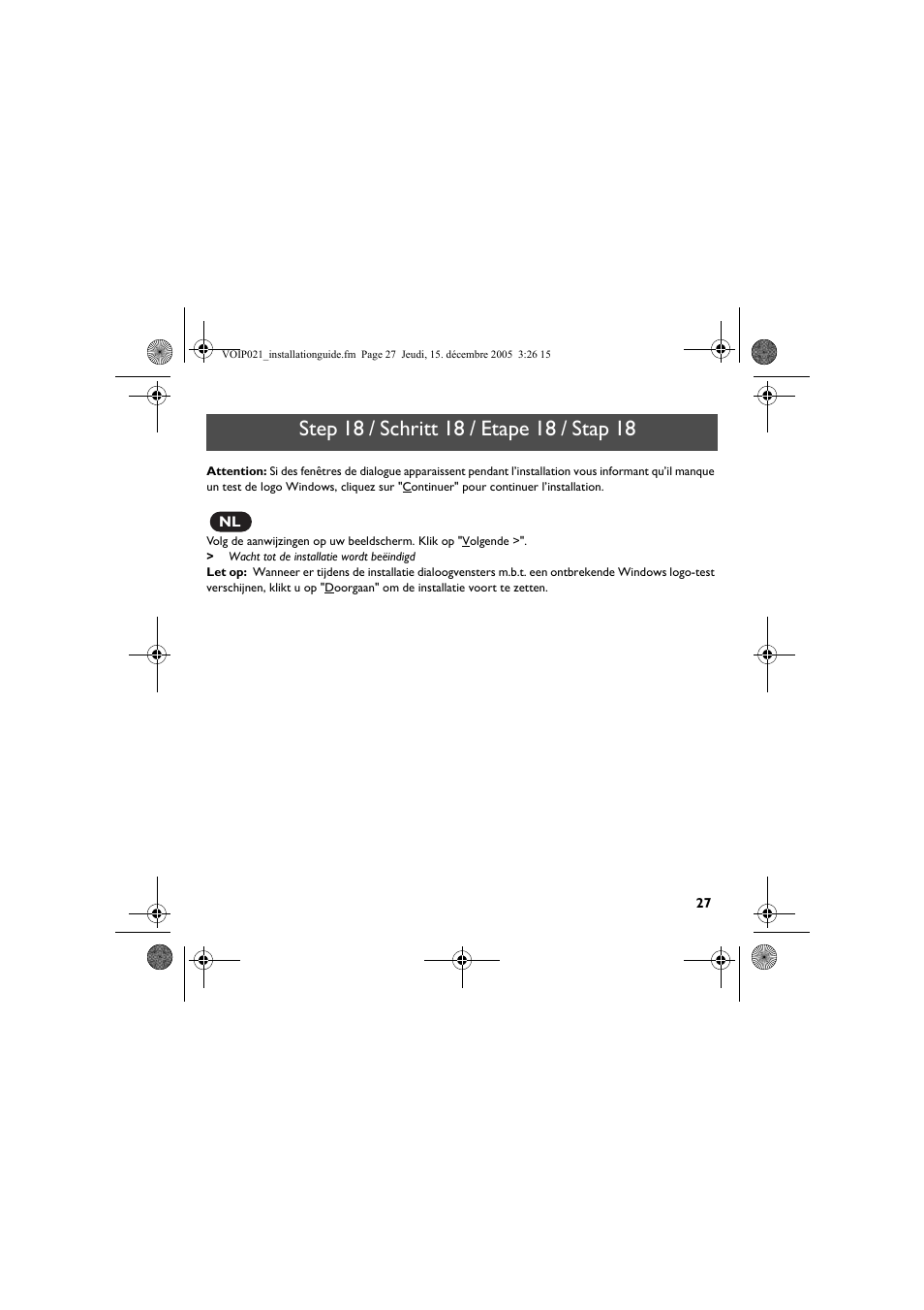 Philips VOIP0211G User Manual | Page 29 / 44