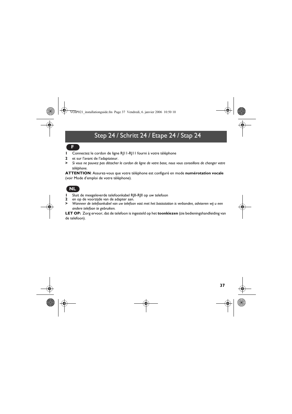 Philips VOIP0211G User Manual | Page 39 / 44