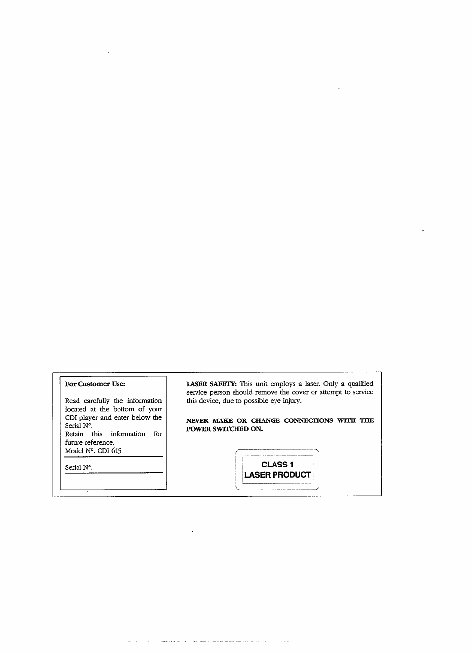 Philips CDI 615 User Manual | Page 6 / 24