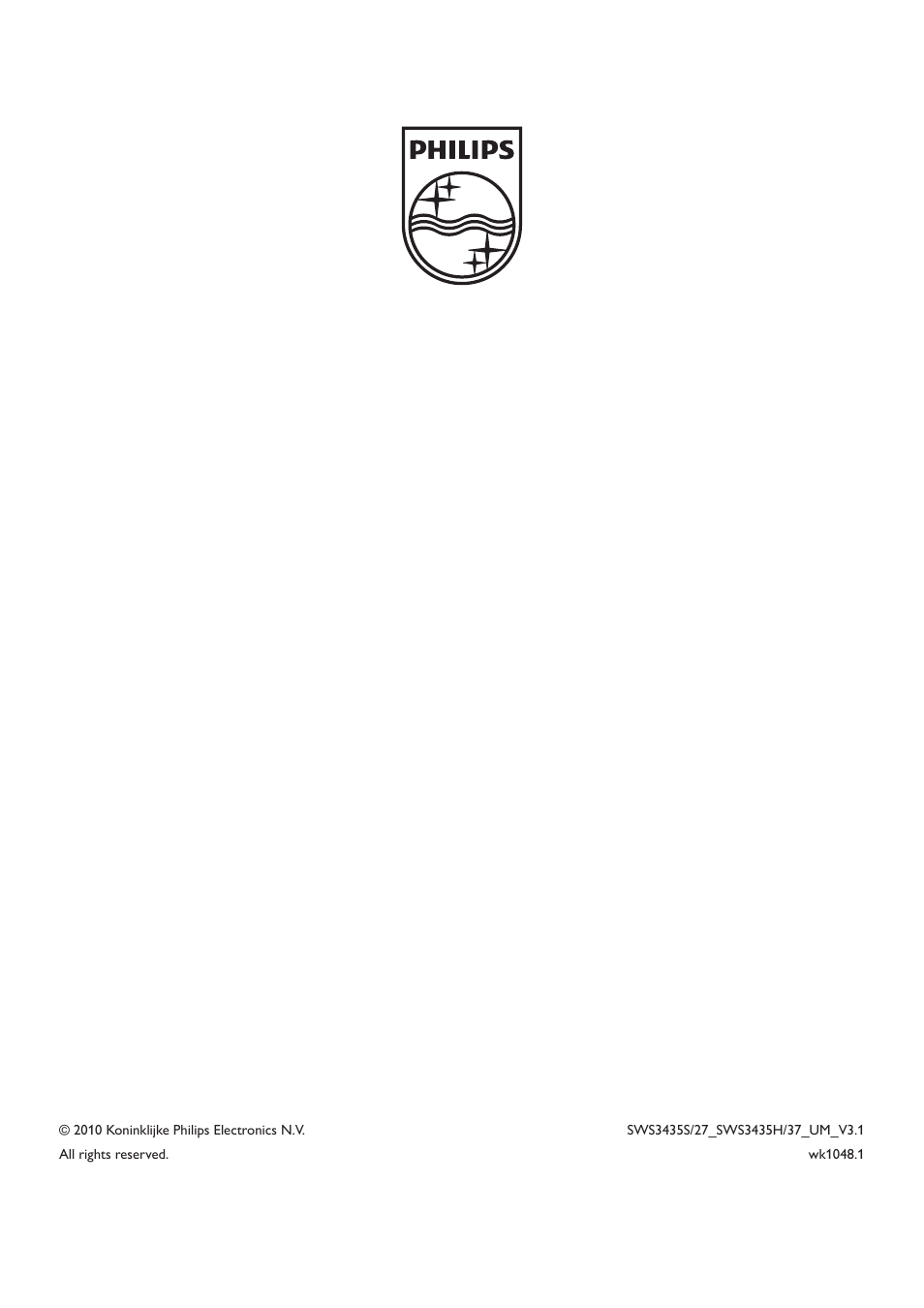 Philips SWS3435S/27 User Manual | Page 12 / 12