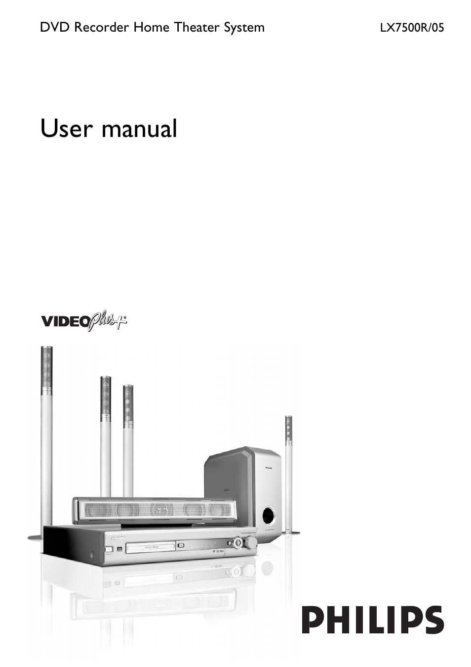 Philips LX7500R User Manual | 70 pages