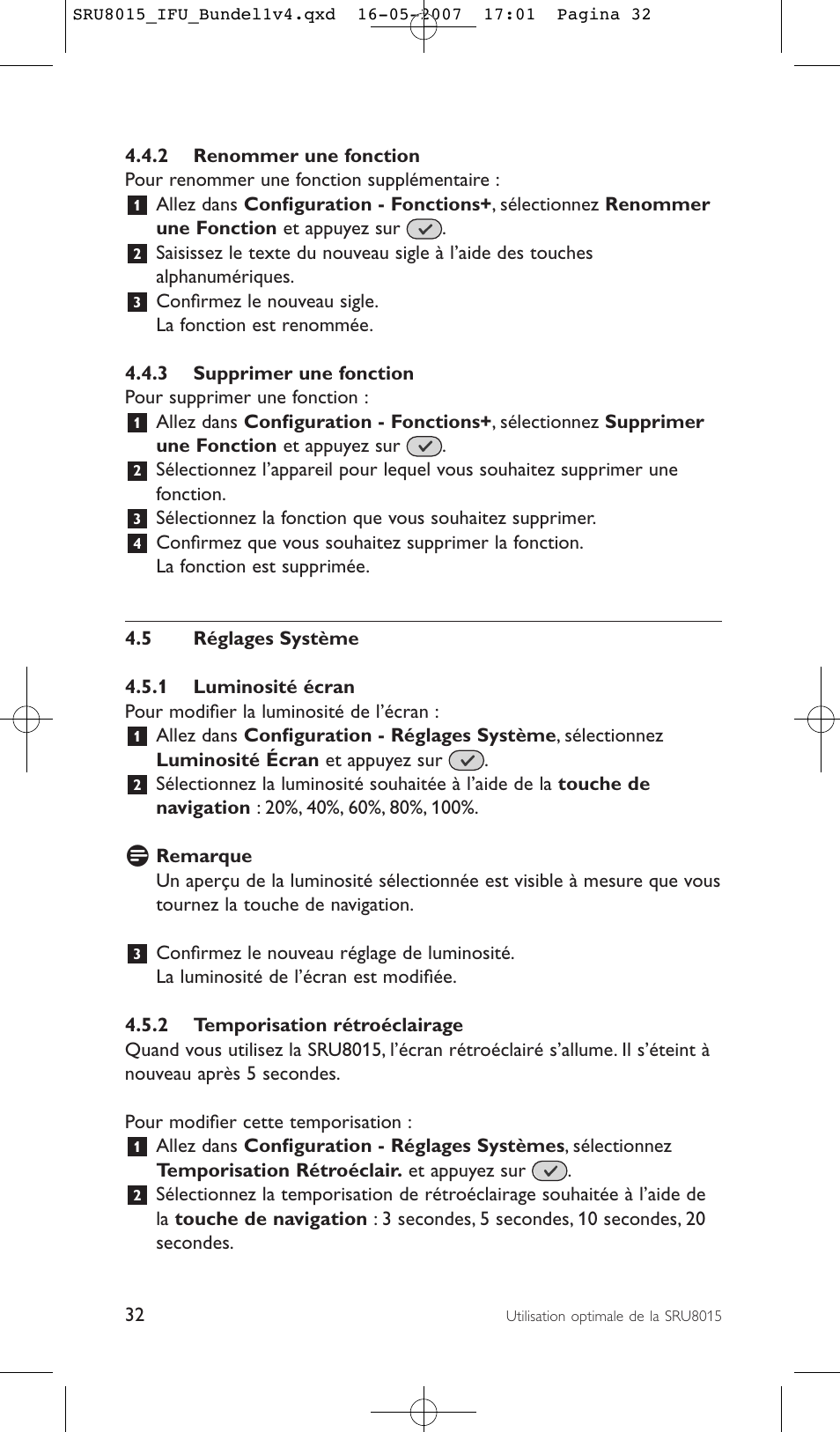 Philips SRU8015 User Manual | Page 32 / 112