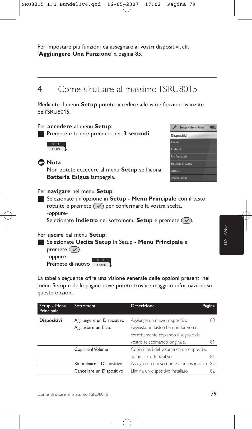 Philips SRU8015 User Manual | Page 79 / 112