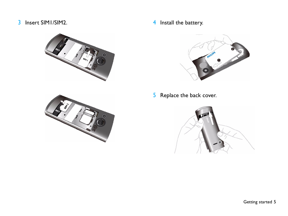 Philips CTX503WHT/00 User Manual | Page 6 / 34
