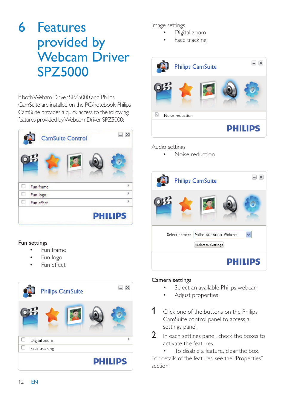 Philips SPZ5000 User Manual | Page 13 / 26