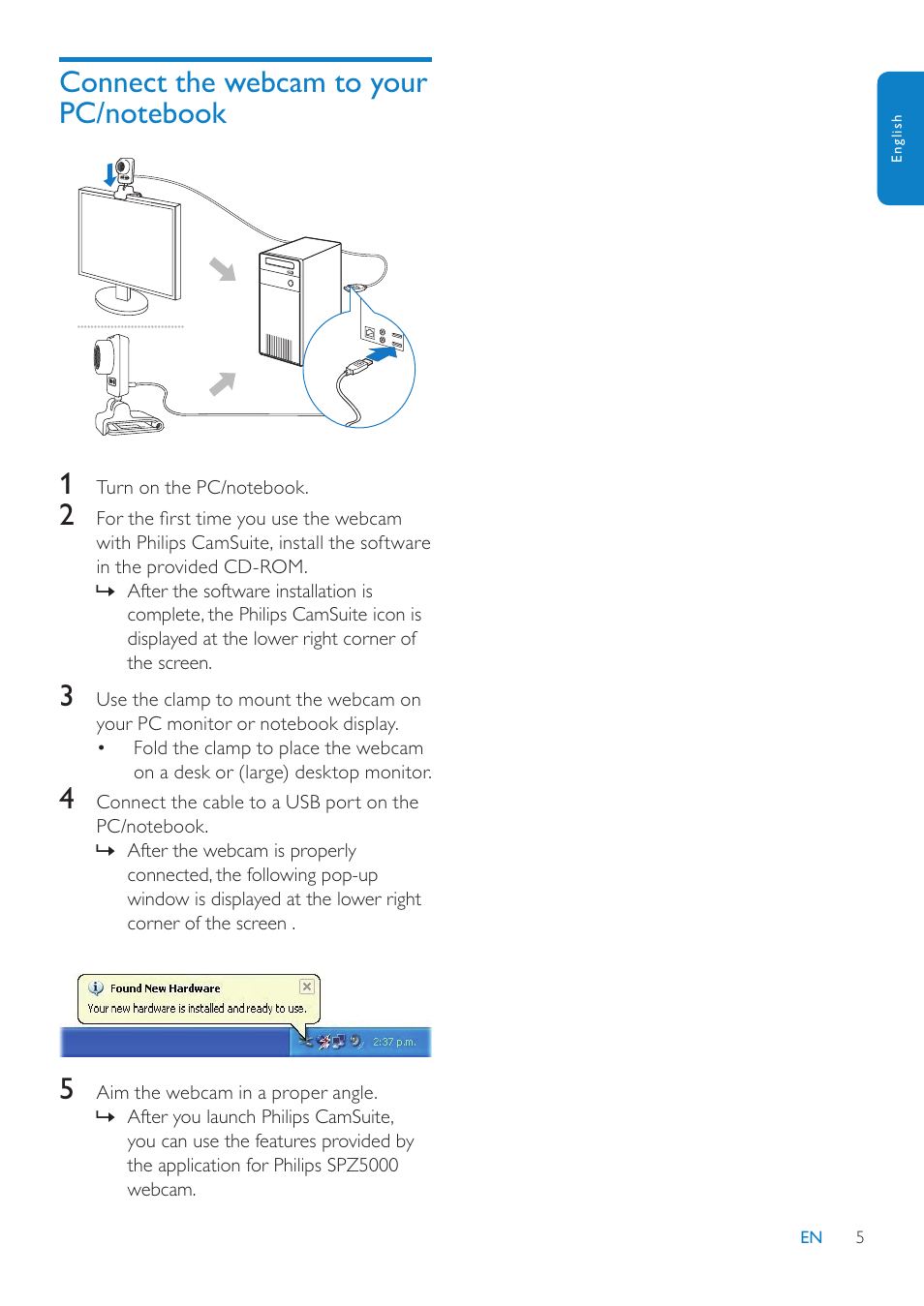 Philips SPZ5000 User Manual | Page 6 / 26