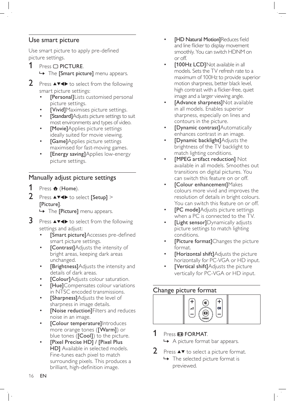 Philips 42PFL7409D/30 User Manual | Page 18 / 38