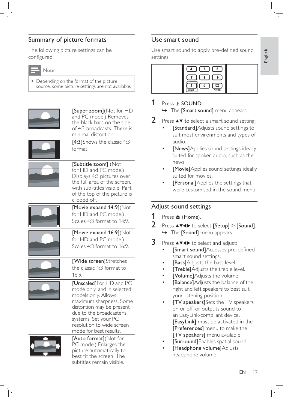 Philips 42PFL7409D/30 User Manual | Page 19 / 38
