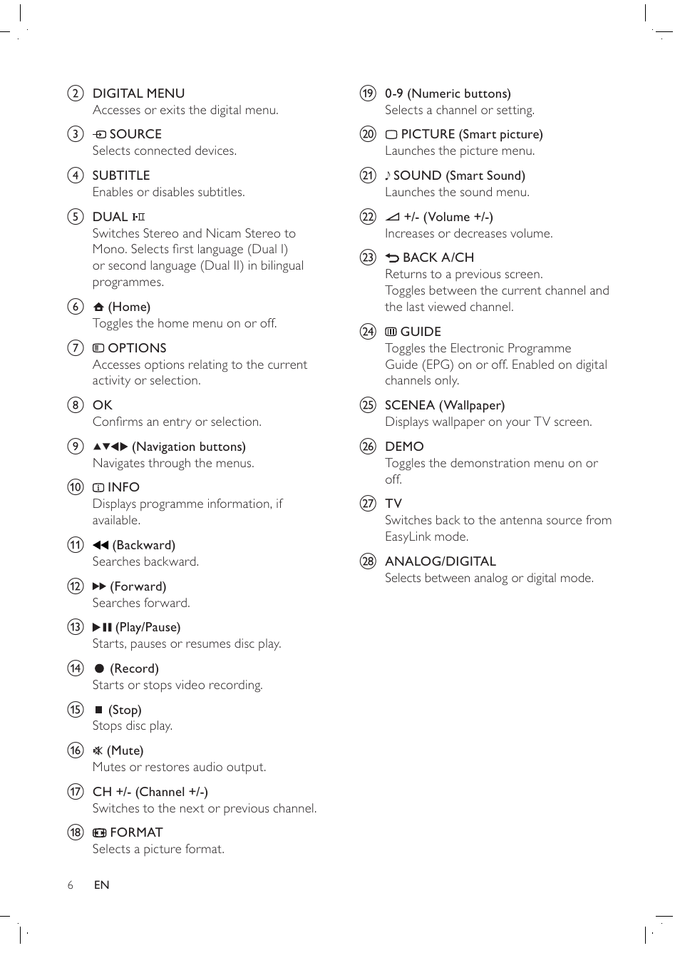 Philips 42PFL7409D/30 User Manual | Page 8 / 38
