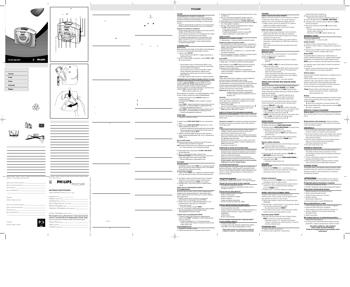 Philips AQ6601/00 User Manual | 2 pages