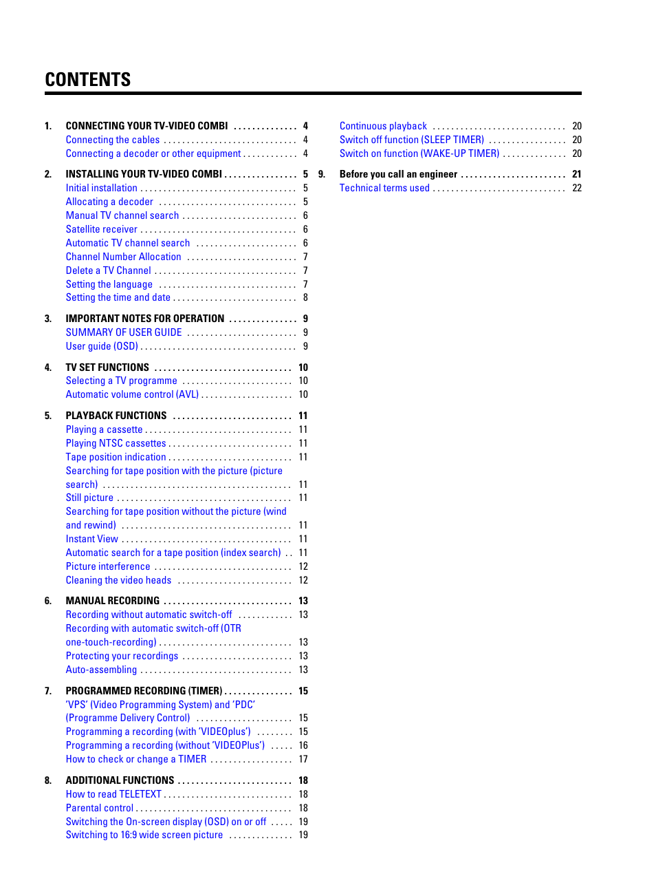 Philips 14PV325/05S User Manual | 24 pages