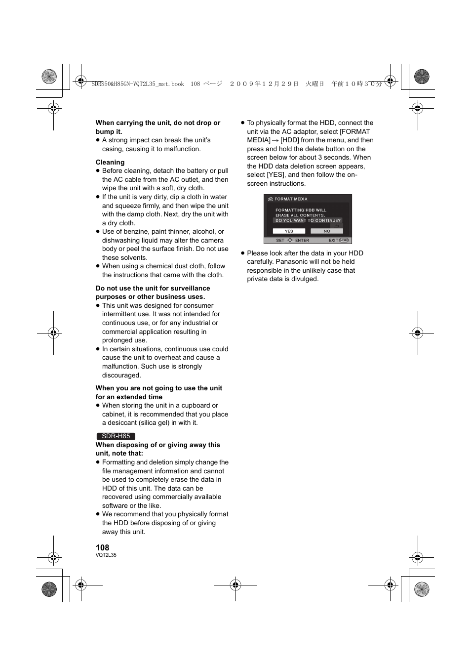 Philips SDR-S50 User Manual | Page 108 / 116