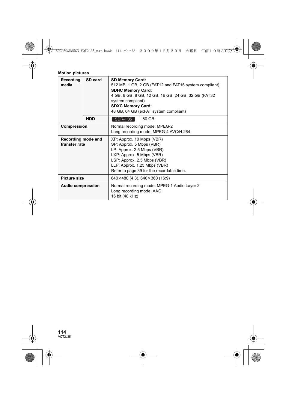 Philips SDR-S50 User Manual | Page 114 / 116