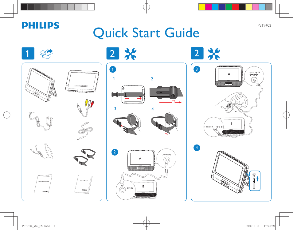 Philips PET9402/37 User Manual | 2 pages