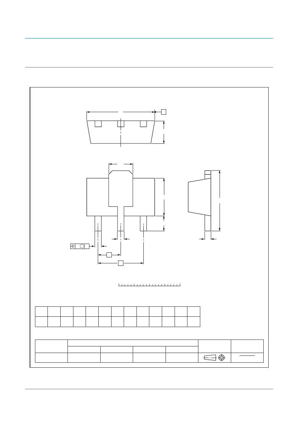 Package outline, Bga6489, Nxp semiconductors | Mmic wideband medium power amplifier | Philips BGA6489 User Manual | Page 10 / 13