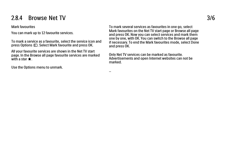 4 browse net tv 3/6 | Philips 32PFL9604H User Manual | Page 105 / 263