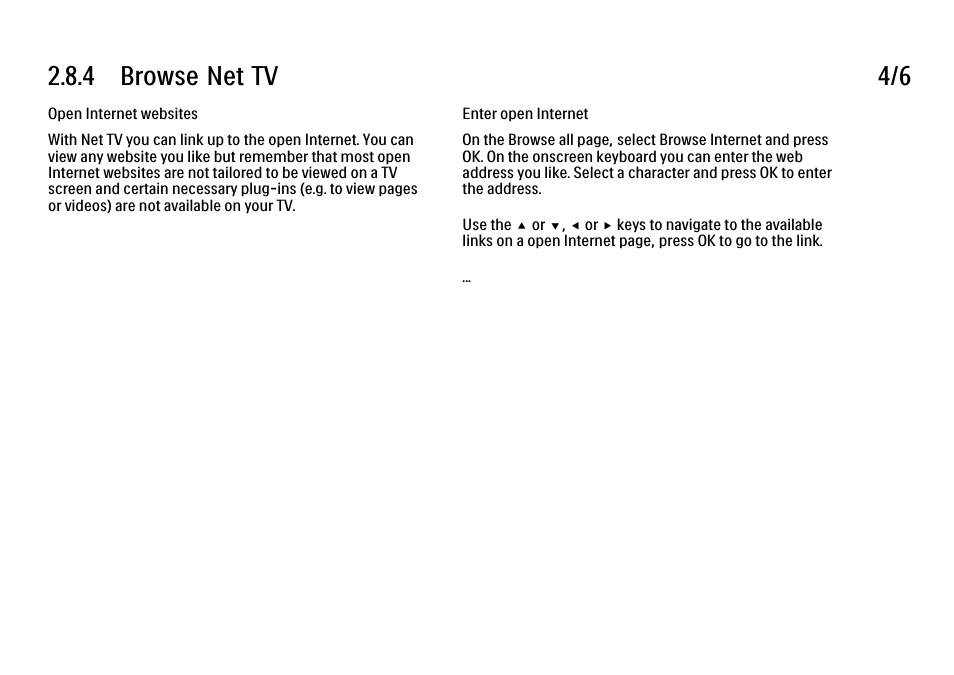 4 browse net tv 4/6 | Philips 32PFL9604H User Manual | Page 106 / 263