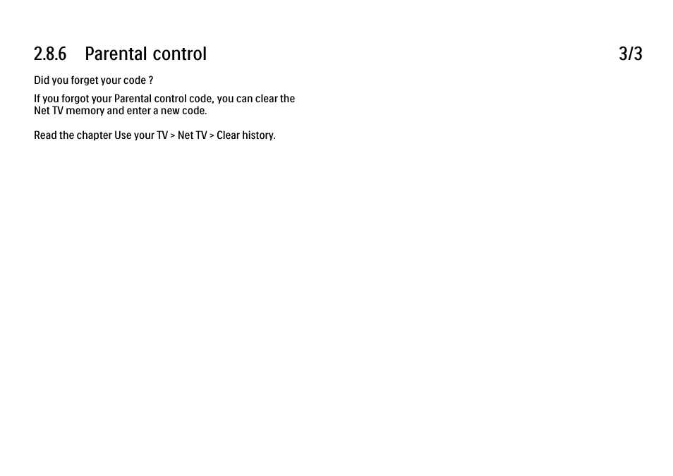 6 parental control 3/3 | Philips 32PFL9604H User Manual | Page 112 / 263