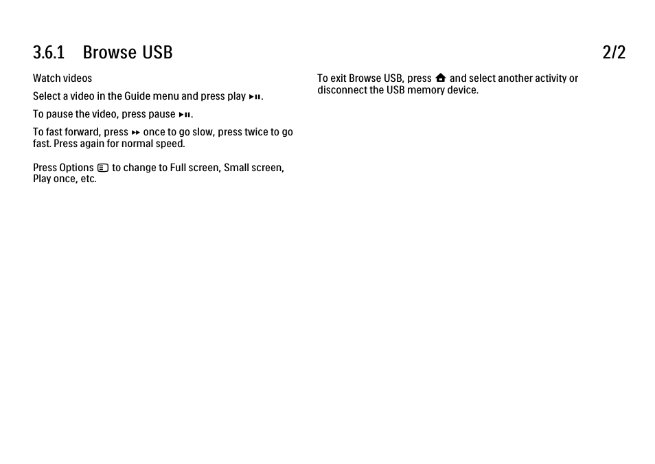 1 browse usb 2/2 | Philips 32PFL9604H User Manual | Page 137 / 263