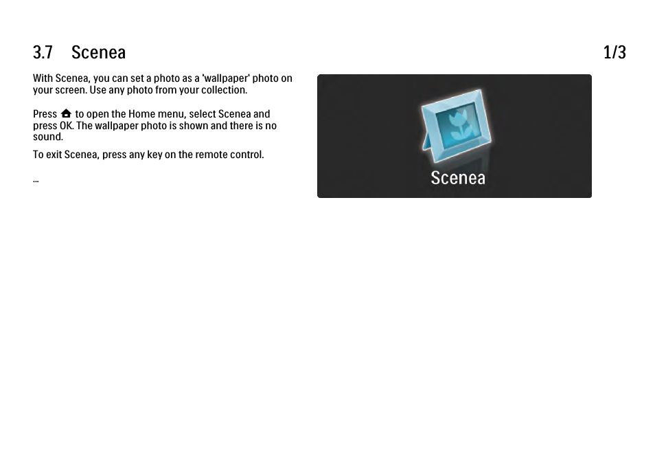 7 scenea, 7 scenea 1/3 | Philips 32PFL9604H User Manual | Page 140 / 263