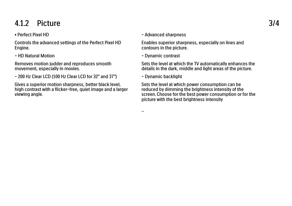 2 picture 3/4 | Philips 32PFL9604H User Manual | Page 148 / 263