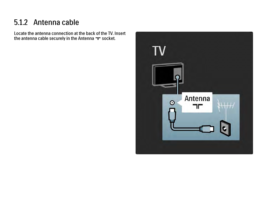 2 antenna cable | Philips 32PFL9604H User Manual | Page 190 / 263