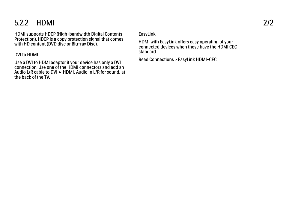 2 hdmi 2/2 | Philips 32PFL9604H User Manual | Page 193 / 263