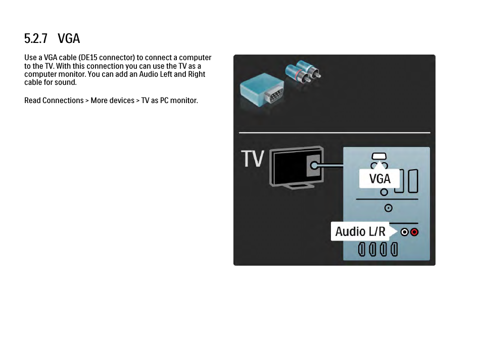 7 vga | Philips 32PFL9604H User Manual | Page 198 / 263