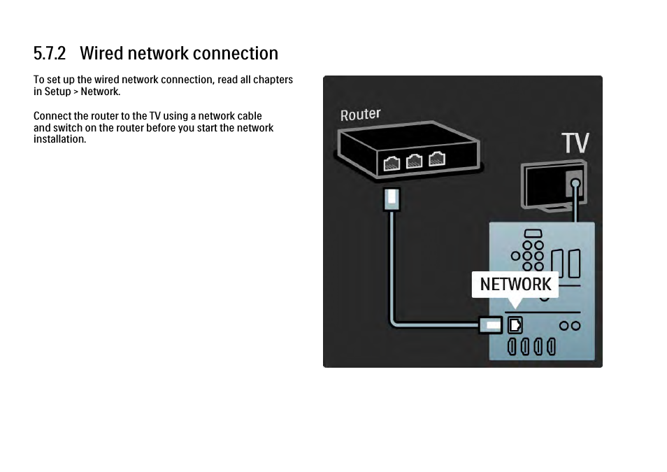 2 wired, 2 wired network connection | Philips 32PFL9604H User Manual | Page 237 / 263