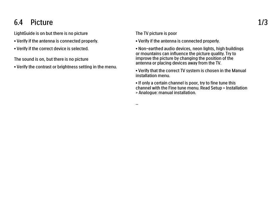 4 picture, 4 picture 1/3 | Philips 32PFL9604H User Manual | Page 242 / 263