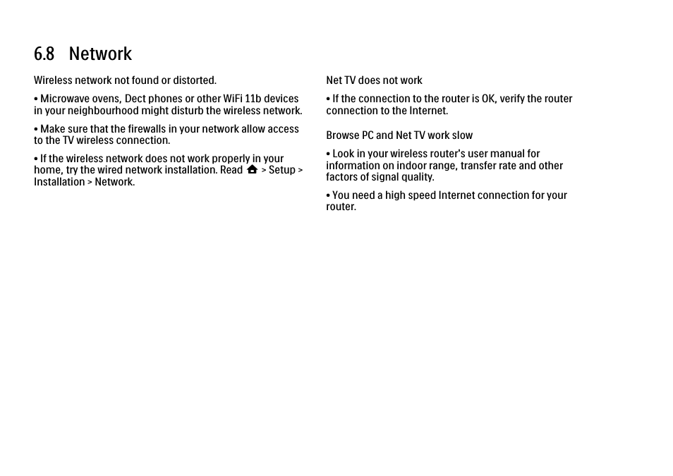 8 network | Philips 32PFL9604H User Manual | Page 249 / 263