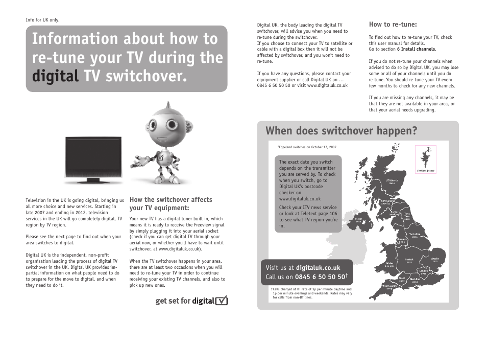 When does switchover happen | Philips 32PFL9604H User Manual | Page 260 / 263