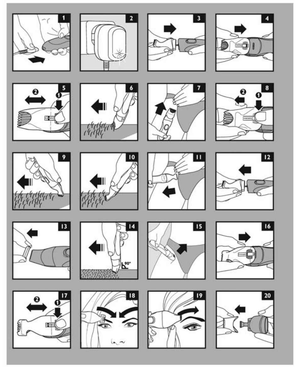 Philips HP6380/00 User Manual | Page 5 / 11