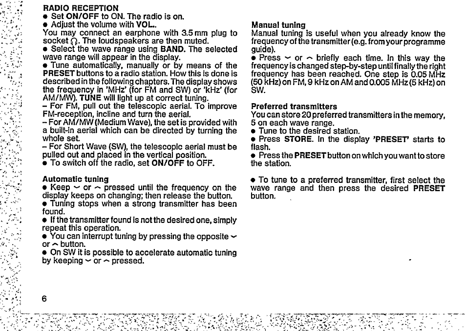 Philips AE 3805 User Manual | Page 8 / 11