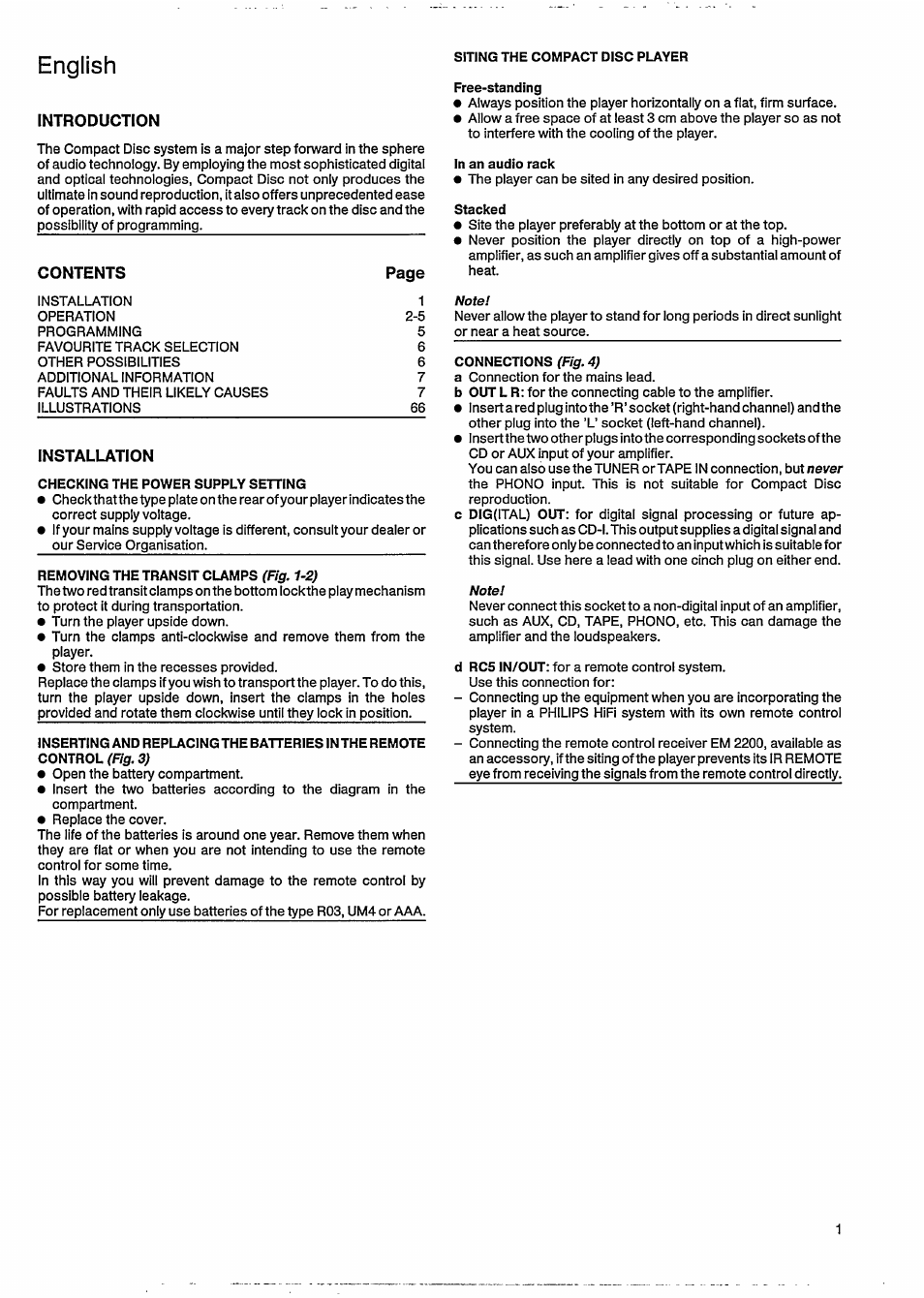 Philips CD 620 User Manual | Page 3 / 12